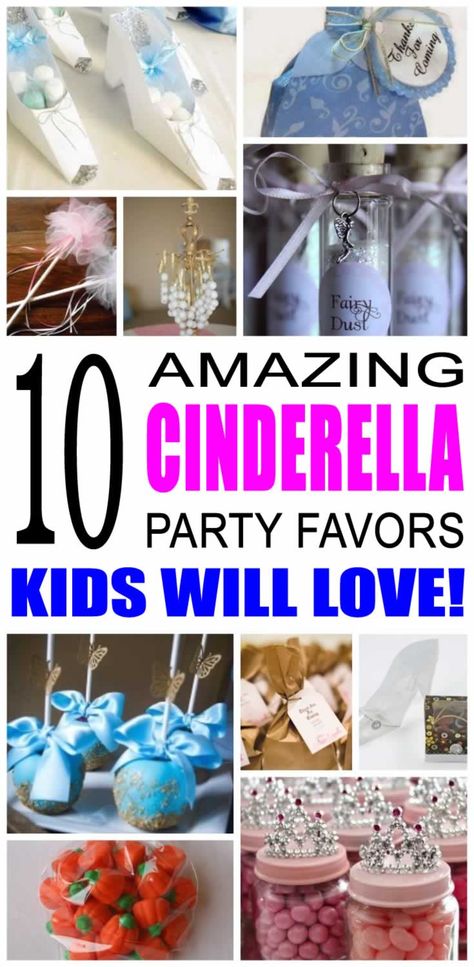 Cinderella Favors, Cinderella Birthday Party Favors, Disney Princess Party Favors, Cinderella Decorations, Cinderella Party Favors, Birthday Party Favors For Kids, Cinderella Gifts, Party Favor Ideas, Cinderella Birthday Party