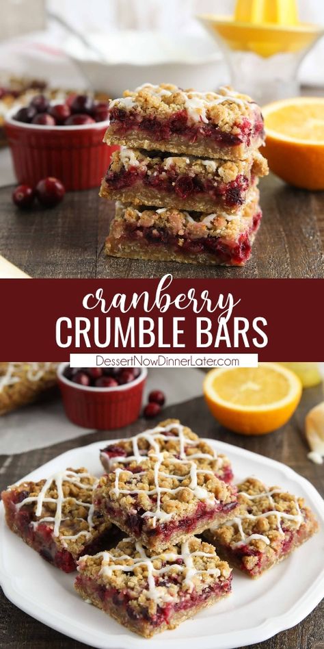 Cranberry Crumble Pie, Cranberry Crumble Bars, Apple Blondies Recipe, Cranberry Crumble, Pie Bars Recipe, Cranberry Bars, Cranberry Dessert, Crumb Bars, Crumble Pie