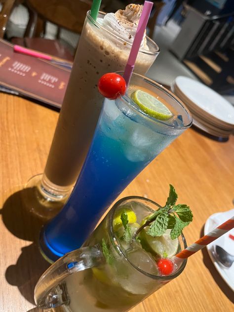 Virgin Mojito, Cold Coffee, Blue Lagoon, Mojito, Food Photography, Coffee, Tableware, Glass, Photography