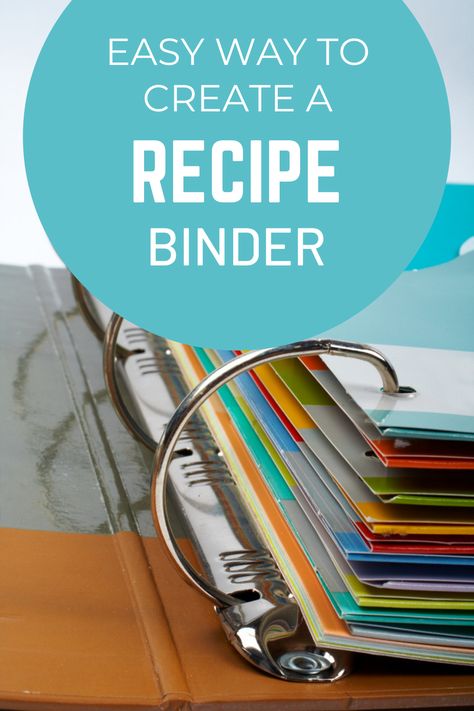 Cook Book Ideas Recipe Binders, Recipe Keeper Ideas, Organizing Recipes Binder, Organize Recipes Ideas, Diy Cookbook Binder, Best Way To Organize Recipes, How To Make A Recipe Binder, Cookbook Organization Ideas, How To Organize Recipes