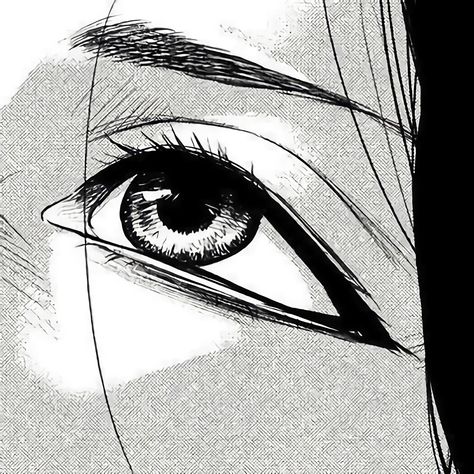 Manga Eyes, Cover Art Design, Arte Inspo, Black And White Aesthetic, Alam Yang Indah, Anime Eyes, Eye Art, Attack On Titan Anime, Dark Anime