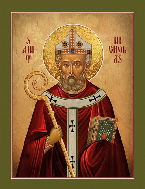 Saint Nicholas Day, Saints For Kids, Saint Blaise, St Nicholas Day, Eastern Orthodox Church, What Is Today, Orthodox Icon, Saint Nicolas, St Nicolas