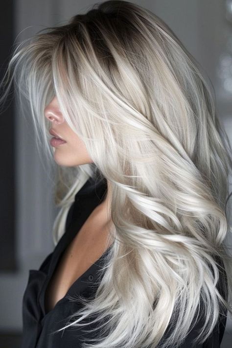 . . . #hairstyling #hairstyling #hairextensionsupplier #graduation #graduationphotos #gradphotos #ugeathair #ugeat #ugeathairextensions #hairextensions Types Of Platinum Blonde, Platinum Blonde With Shadow Root, Shinion Hair, Blonde Locks, Hairstyles Braid, Icy Blonde Hair, Blonde Woman, Blonde Hair Inspiration, Mob Wife