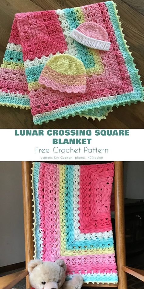 Lunar Crossing Crochet Blanket, Middle Out Crochet Blanket, Crochet Granny Square Throw Blanket, The Crochet Crowd Pattern, Solid Granny Square Blanket Pattern Free, Square Crochet Pattern Blanket, Granny Square Baby Blanket Free Pattern, Granny Square Crochet Pattern Blanket, Toddler Crochet Blanket