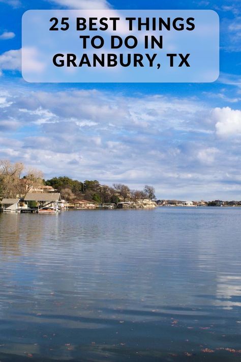 Discover the 25 best things to do in Granbury, TX. Including Granbury Texas Square, Granbury City Beach, Granbury Doll House Museum and more. Dinosaur Valley State Park, Granbury Texas, Texas Road Trip, Texas Things, Travel United States, Weekend Activities, Small City, House Museum, North Texas