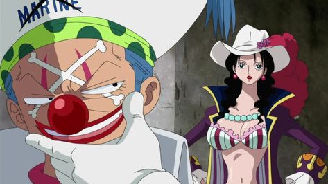 Buggy And Alvida, Buggy X Alvida One Piece, Alvida One Piece, Captain Buggy, Buggy Wuggy, Shanks And Buggy, Buggy One Piece, Watching One Piece, Buggy The Clown