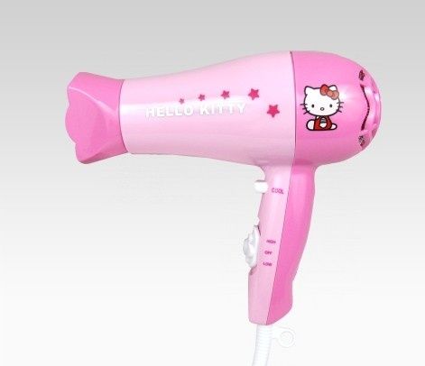 Hello Kitty hairdryer Hello Kitty Hair Dryer, Pink Hair Dryer, Kawaii Pastel Aesthetic, Best Affordable Hair Dryer, Hair Dryer Brands, Hello Kitty Room Decor, Home Beauty Salon, Hello Kitty Rooms, Hello Kitty Pink