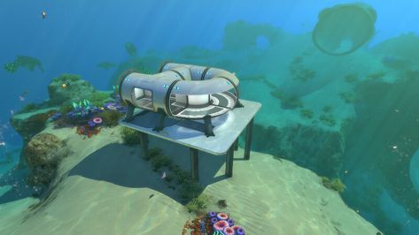 Subnautica: Base Building – Tips & Tricks – Guide | GamesCrack.org Subnautica Base Layout, Subnautica Below Zero Base Ideas, Subnautica Below Zero Base, Subnautica Base Ideas, Subnautica Base, Subnautica Game, Subnautica Creatures, Base Ideas, Base Building