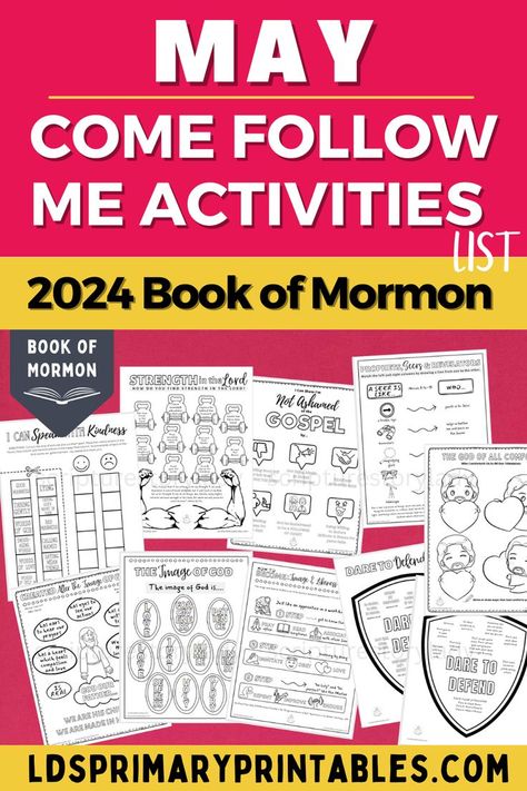 Check out this list of resources and activities for Come Follow Me 2024 Book of Mormon (Jan-June). Plus grab CFM 2024 printables on Etsy (scripturestorylady.etsy.com) and in the printables library at ldsprimaryprintables.com. #cfm2024 #comefollowme2024 #comefollowmebookofmormon Kids Bible Study Lessons, Forgiveness Lesson, Strength In The Lord, Lds Primary Songs, Mormon Scriptures, Lds Primary Lessons, Lesson Activities, Lds Lessons, Primary Singing Time