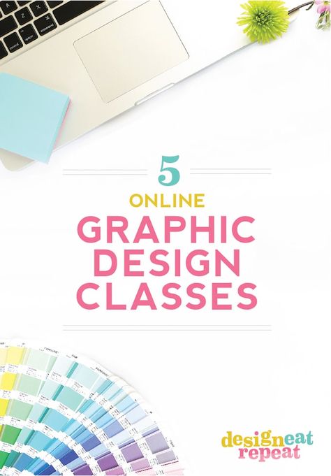 Design Eat Repeat, Diy Graphic Design, Graphic Design Course, Webdesign Inspiration, Graphic Design Business, Design Basics, Online Graphic Design, Learning Graphic Design, Web Design Tips