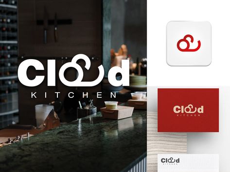 Cloud Kitchen Logo Design & Branding by Shahriar Shuvo Cloud Kitchen Concept Design, Cloud Kitchen Logo, Kitchen Logo Design, Logo Design Kitchen, Cloud Kitchen, Kitchen Logo, Mini Tablet, Florence Nightingale, Food Logo Design