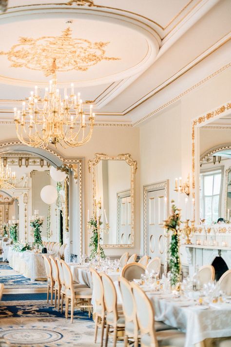 Elegant Castle Wedding, Markree Castle Wedding, Irish Castle Wedding, Castle Wedding Decorations, Castle Wedding Aesthetic, Fairytale Wedding Reception, Wedding Basics, Arabian Majlis, Markree Castle