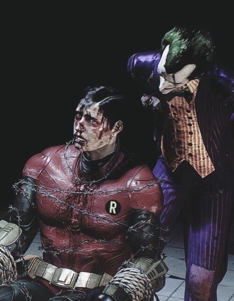 Joker Arkham Knight, Arkham Games, Jason Todd Robin, Batman Games, Jason Todd Batman, Joker Comic, Red Hood Jason Todd, Batman Arkham Knight, Arte Dc Comics