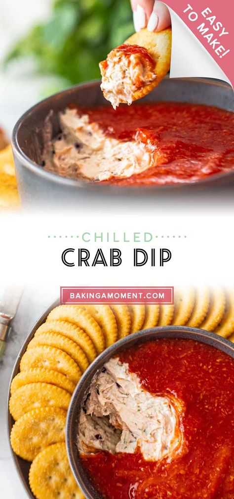 Crab Dip Appetizers, Crab Dip Recipe Cold, Cold Crab Dip, Crab Dip Cold, Crab Dip Recipe, Cold Dip Recipes, Crab Appetizer, Seafood Dip, Hot Crab Dip