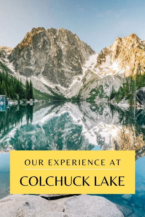 Colchuck Lake, Portland Travel, Washington Hikes, Cascade National Park, Washington Travel, Lake Washington, National Parks Usa, North Cascades, Do It Again