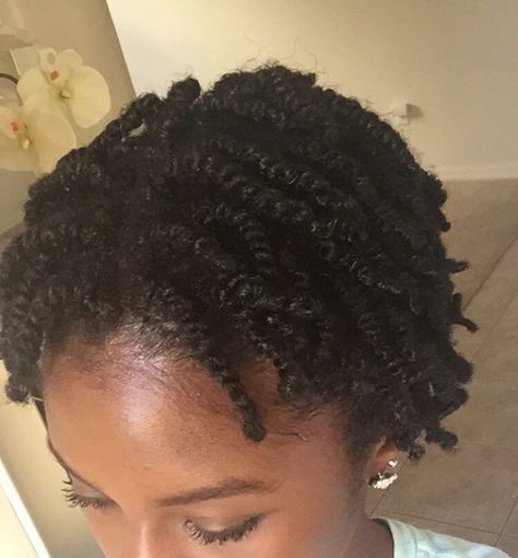 Two strand mini twist on short twa hair YouTube: simplydayvia Instagram: simplydayvia 2 Strand Twists On Short 4c Hair, Mini Braids Short Hair, Short 4c Styles, Twa Mini Twists, Big Chop Natural Hair Tapered Twa, Starter Twist, Mini Twists Natural Hair Short, Twa 4c, Hairstyle Mohawk