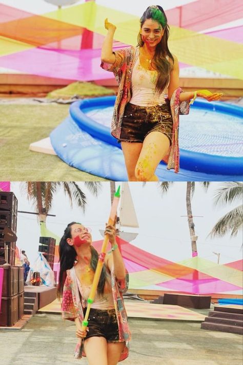 Holi fever that’s not ending anytime soon Soundarya Sharma at a Holi pawri ! #Outfit #fashion #model #outfit #bless #blessfashion #explore #schooloutfits #fashion #school #explorepage #reels #reelsinstagram #fashion #stylepost #ootd #colorstyle #pink #pinkoutfit #pinkpinkpink #styleinspo Holi Outfit, Soundarya Sharma, Outfit Shorts, Model Outfit, Fashion School, Pink Outfit, Fashion Model, School Outfits, Fashion Inspo