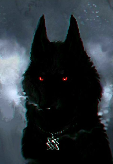 Wolf Art Fantasy, Demon Wolf, Shadow Wolf, Fantasy Wolf, Wolf Wallpaper, Wolf Pictures, Anime Wolf, Mythical Creatures Art, Black Wolf