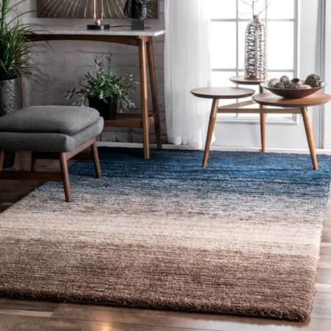 Snag a Cozy Rug for Up to 75% Off During Rugs USA's Latest Sale | Apartment Therapy Carpet Bedroom, Living Room Size, Stair Runner Carpet, Navy Rug, Plush Rug, Rugs Usa, Canadian Tire, Navy Area Rug, Shag Area Rug