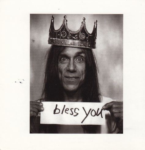 Iggy Pop Proto Punk, The Stooges, Iggy Pop, 4 Life, Tattoo Idea, Art Inspo, Rocker, Crown Jewelry, Music