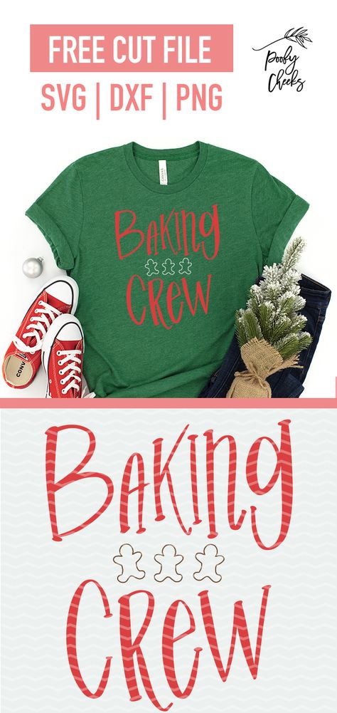 Christmas Baking Crew Svg Free, Christmas Baking Shirt Ideas, Baking Crew Svg, The Perfect Cookie, Vinyl Blanks, Cricket Projects, Cricut Birthday, Cookie Shirt, Expressions Vinyl