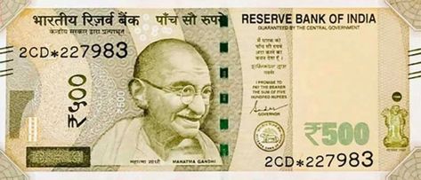 500 Rupees Note, 500 Rupees, Fancy Numbers, Eco Project, Economics Project, Indian Coins, Germany Language, Coins Collection, Mobile Template