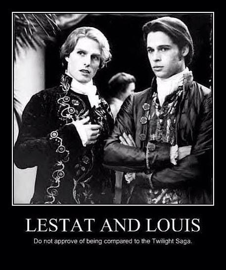 Interview with a Vampire vs Twilight Brad Pitt Interview, Vampire Photo, Lestat And Louis, The Vampire Chronicles, Vampire Love, Vampire Movies, Septième Art, Vampires And Werewolves, I Love Cinema