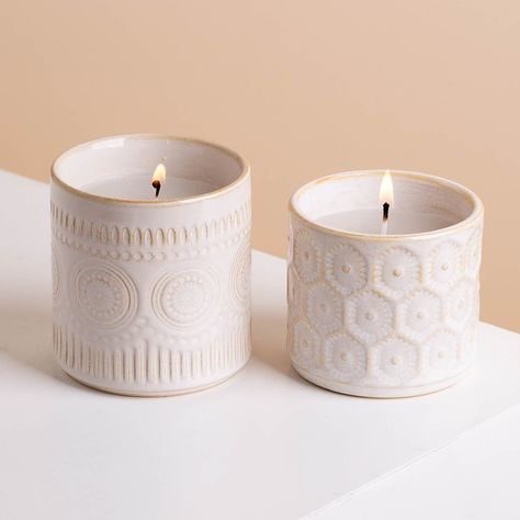 Luxury Vintage Style Embossed Porcelain Candle Container Home Decor Scented Candles Ceramic Candle Jar - Buy Ceramic Candle Jar,Nordic Candle Vessels Empty White Ceramic Candle Jar For Making Candles,Wholesales Modern Candle Jars For Home Decor Wedding Concrete Candle Jar Product on Alibaba.com Pottery Candles, Unique Candle Containers, Candles Ceramic, Ceramic Candle Jar, Candle Aesthetics, Container Home Decor, Candle Vessels, Modern Candle, Pottery Design