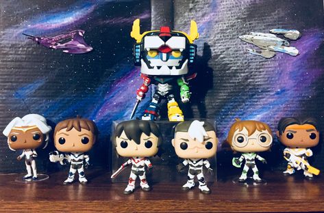 Voltron Funko Pops Jules Core, Voltron Merch, Robot Lion, Voltron Funny, Welcome Home Images, Voltron Comics, Form Voltron, Voltron Klance, Voltron Legendary Defender