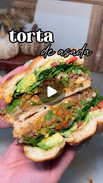 Tortas Mexicanas Recipe Carne Asada, Tortas Mexicanas Recipe, Mexican Tortas Recipe, Mexican Tortas, Carne Asada, Sandwich Recipes, Recipe Of The Day, Mexican Food, Cooking Time