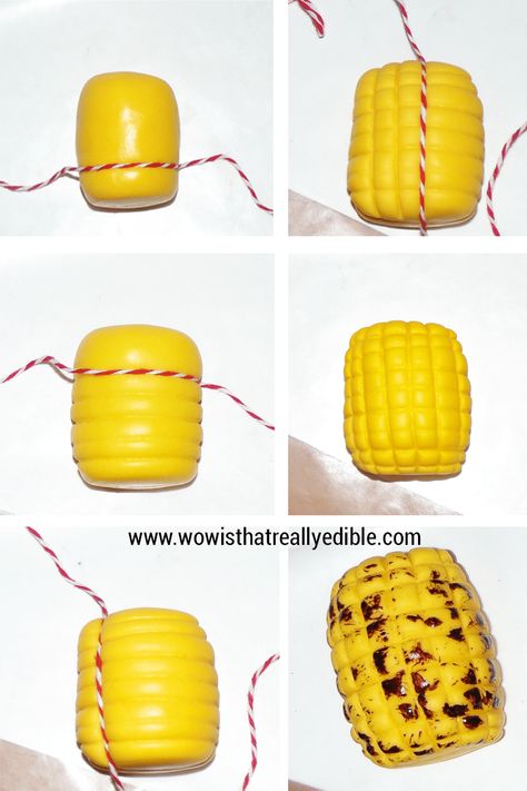 Barbeque grill cake making fondant corn step by step #fondantcake Barbecue Cake Ideas, Fondant Crawfish, Grill Cake Ideas, Bbq Cake Ideas, Bbq Birthday Cake, Barbecue Cake, Bbq Cake, Cake Techniques, Cakes To Make