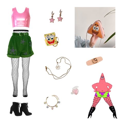 Spongebob Outfit, Spongebob Costume, Fashion Brenda, Creepypasta Oc, Spongebob Party, Space Outfit, Sponge Bob, Halloween 2024, Character Inspo