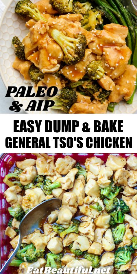 Chicken Breast Broccoli, Aip Diet Recipes, Eat Beautiful, Autoimmune Paleo Recipes, Tso Chicken, Aip Paleo Recipes, General Tso Chicken, General Tso, Aip Diet