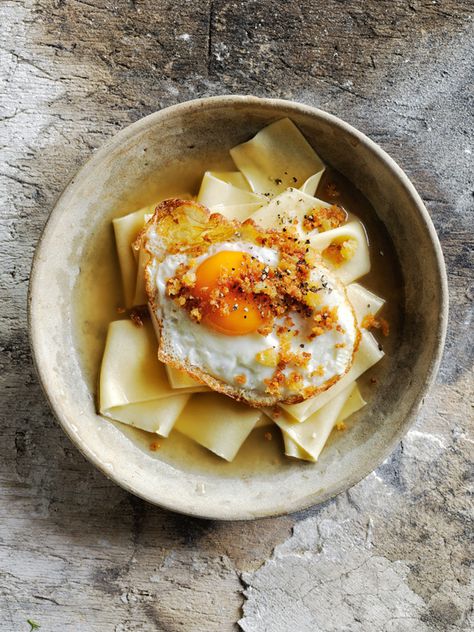 Donna Hay, Pasta Pizza, Nothing More, Fried Egg, Omega 3, A Bowl, Fatty Acids, Broth, Pasta Dishes