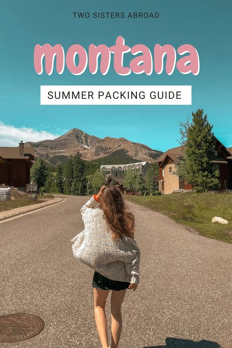 Summer Yellowstone Outfits, Montana Fashion Summer, What To Pack For Yellowstone In Summer, Cute Mountain Outfits Summer, Packing List For Montana, Vacation Outfits Mountains Summer, Yellowstone Vacation Outfits, Montana Clothing Style, Yellowstone Trip Outfits