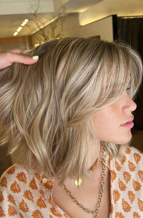 long bob, lob hairstyle, long bob hairstyles, short haircut, bob hairstyles 2023, medium bob haircut, best bob haircuts 2023, long bob hairstyles 2023, bob haircut, short bob hairstyles, layered bob hairstyles, bob cut, bob haircuts for women 2023 Haircut Trends For Women Medium, Hairstyle 2023 Women Trends, Haircut 2023 Trends Women Medium, Womens Haircuts 2023, Bobs 2023, Short Hairstyles 2023, Bangs 2023, 2023 Haircuts, Updo Simple