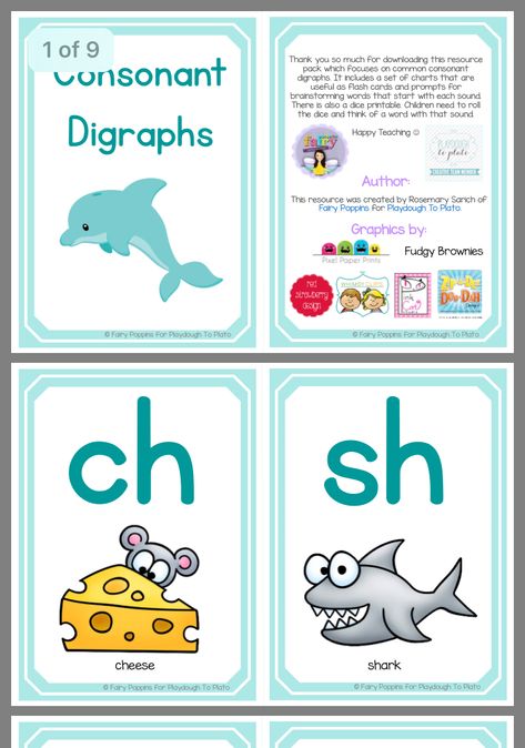 Digraphs Activities, Phonics Cards, Consonant Digraphs, Teaching Phonics, Reading Passages, Phonics, Thank You So Much, Preschool, Education