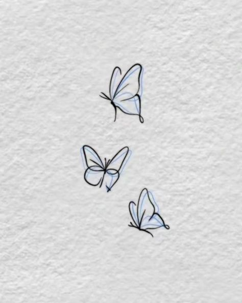 Tattoos I would get + suggestions #tattoo #tattooart #artjournal #Art #pinterestinspired #butterflytattoo #floraltattoo #graphicdesign Butterfly Sparkles Tattoo, Small Tattoos Butterfly, 3 Butterfly Tattoo, Small Butterfly Tattoos, Instagram Tattoos, Anklet Tattoos, Mini Tattoo, Weird Tattoos, August 1