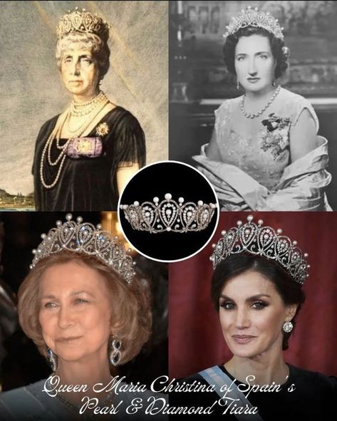 Spanish Tiara, Royal Tiaras, Diamond Tiara, Spanish Royal Family, Her Majesty The Queen, Royal Jewels, Royal Jewelry, Crown Jewels, Queen Victoria