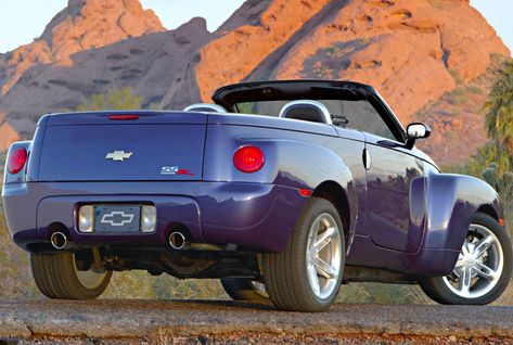 Chevy Ssr, Plymouth Prowler, Chevrolet Ssr, Subaru Baja, Chevy Trailblazer, Top Car, Classic Chevrolet, Automotive Artwork, Car Chevrolet