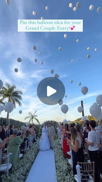 Eraaya Events | Event Planner on Instagram: "Witness the magic as your guests release magical balloons during the grand entry of the bride and groom, creating a breathtaking moment!   Contact us today to start planning! 🌟 📱: +91-9609150555  #eraayaevents #palaceweddings #bigfatwedding #weddingplanning #weddingplanningtips #bollywoodwedding #beachwedding #royalwedding  Wedding planners, event planners, luxury wedding, big fat wedding, celebrity wedding, indian wedding, eraaya events" Bride Entry Indian Wedding, Balloon Entry, Wedding Celebrity, Wedding Entry, Luxury Indian Wedding, Balloon Release, Bride Entry, Grand Entry, Palace Wedding