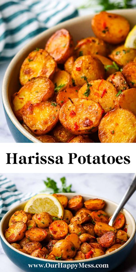 Indian Food Catering, Harissa Recipes, Potato Recipes Side Dishes, Food Catering, Potato Side Dishes, Potato Dishes, Middle Eastern Recipes, Veggie Dishes, Side Dishes Easy