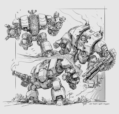 Mech Anatomy, Space Marine Art, 40k Art, Art Help, Warhammer 40k Art, Arte Robot, Warhammer Art, Warhammer 40k Artwork, Robot Art