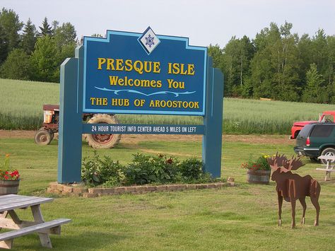 Presque Isle, Maine, USA - awww - where I was born...... Travel Maine, Cheapest Places To Live, England Vacation, Aroostook County, Military Brat, Northern Maine, Peaks Island, Maine Living, Maine Travel