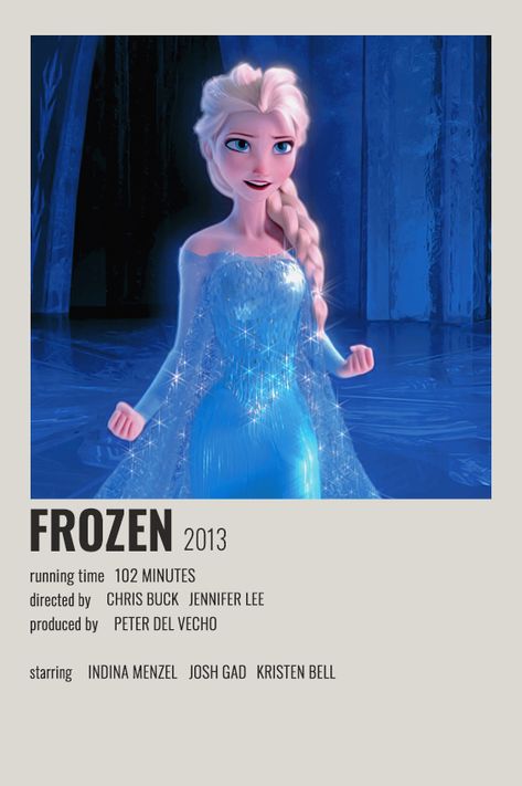 Frozen Minimalist Poster, Frozen Polaroid Poster, Frozen Movie Poster, Frozen Poster, Movie Character Posters, Minimalist Polaroid Poster, Frozen 2013, Disney Movie Posters, Scrapbook Disney