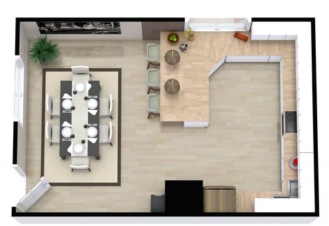 Peninsula Kitchen Layout, Kitchen With Peninsula Layout, U Shaped Kitchen With Peninsula, Peninsula Kitchen Ideas, Peninsula Kitchen Design, Kitchen With Peninsula, Peninsula Kitchen, Kitchen Work Triangle, Kitchen Floor Plan