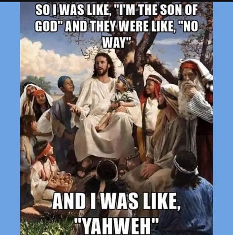 Jesus Jokes, Religious Humor, Atheist Humor, Catholic Memes, Jesus Memes, Bible Humor, Christian Jokes, Jesus Funny, Favorite Scriptures