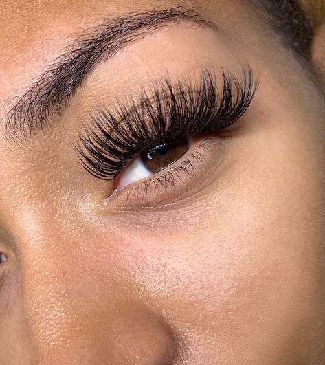 Flirty Lash Extensions, Lash Extension With Bottom Lashes, Eyelash Extensions Inspo Pics, Eye Wings, Wing Eyelash Extension, Lash Extensions Baddie, Nude Colour Lipstick, Eyelash Extensions Care, Lash Extentions