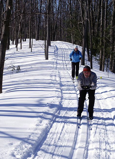 Skiing Couple, Beach Winter, 2 Days Trip, Wasaga Beach, Ski Bums, Ski Trails, Winter Images, Winter Love, Cross Country Skiing