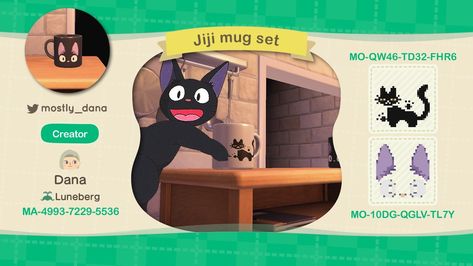 Jiji Mug, Delivery Design, Animal Crossing Memes, City Folk, Kiki Delivery, Animal Crossing Characters, Cute Small Animals, Animal Crossing Villagers, Silly Games